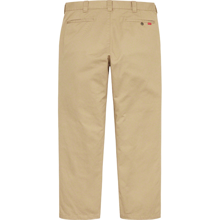 Details on Work Pant Khaki from fall winter
                                                    2021 (Price is $118)