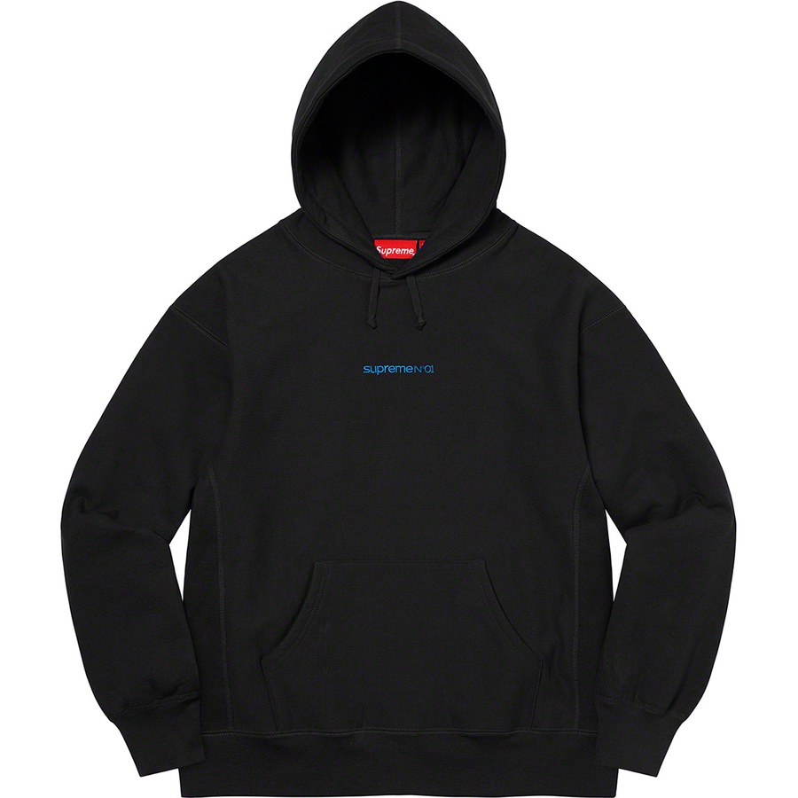 Details on Number One Hooded Sweatshirt Black from fall winter
                                                    2021 (Price is $168)
