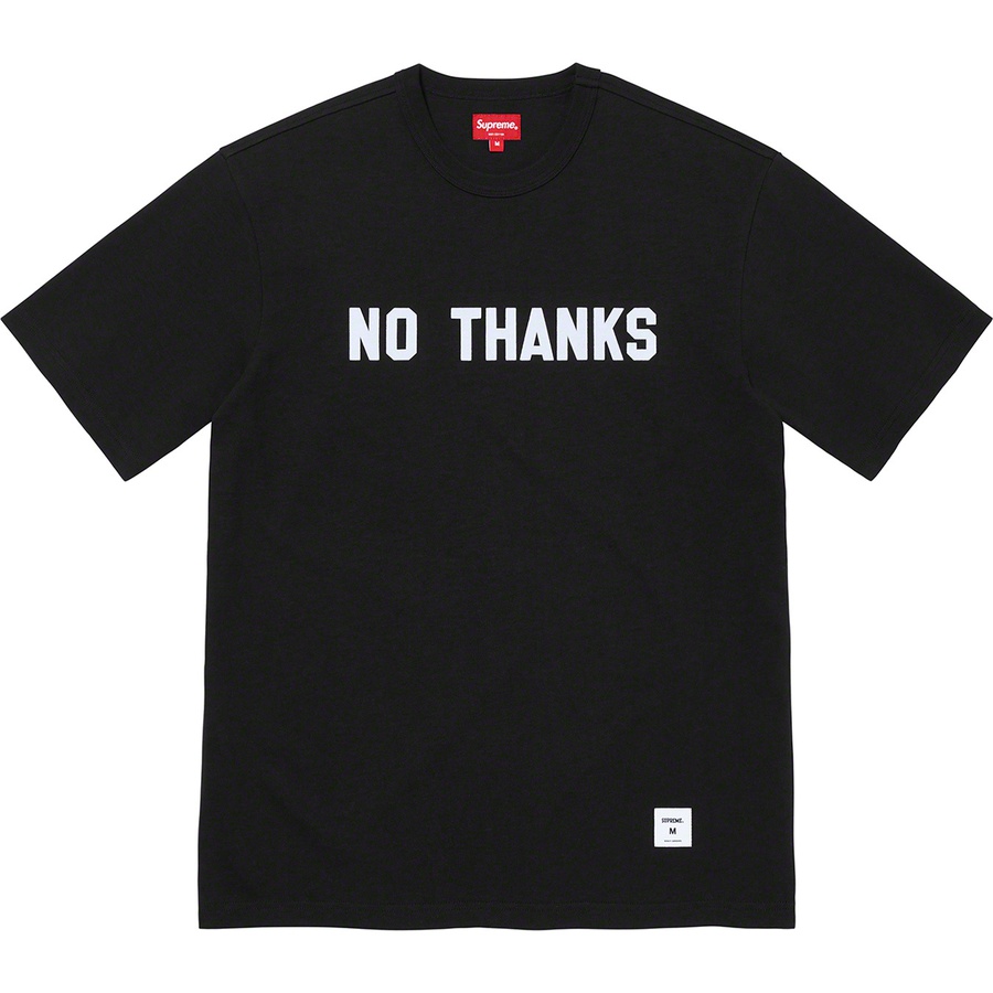 Details on No Thanks S S Top Black from fall winter
                                                    2021 (Price is $68)