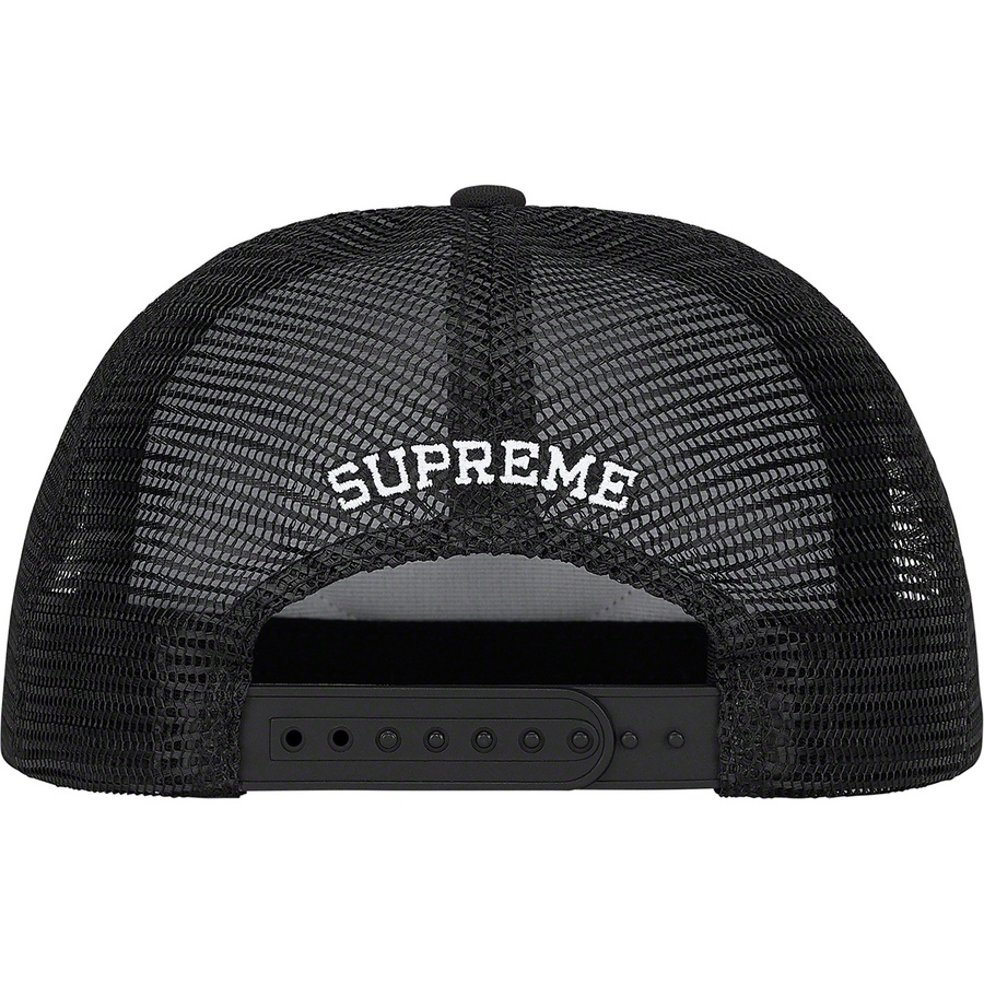 Details on Authorized Mesh Back 5-Panel Black from fall winter
                                                    2021 (Price is $42)