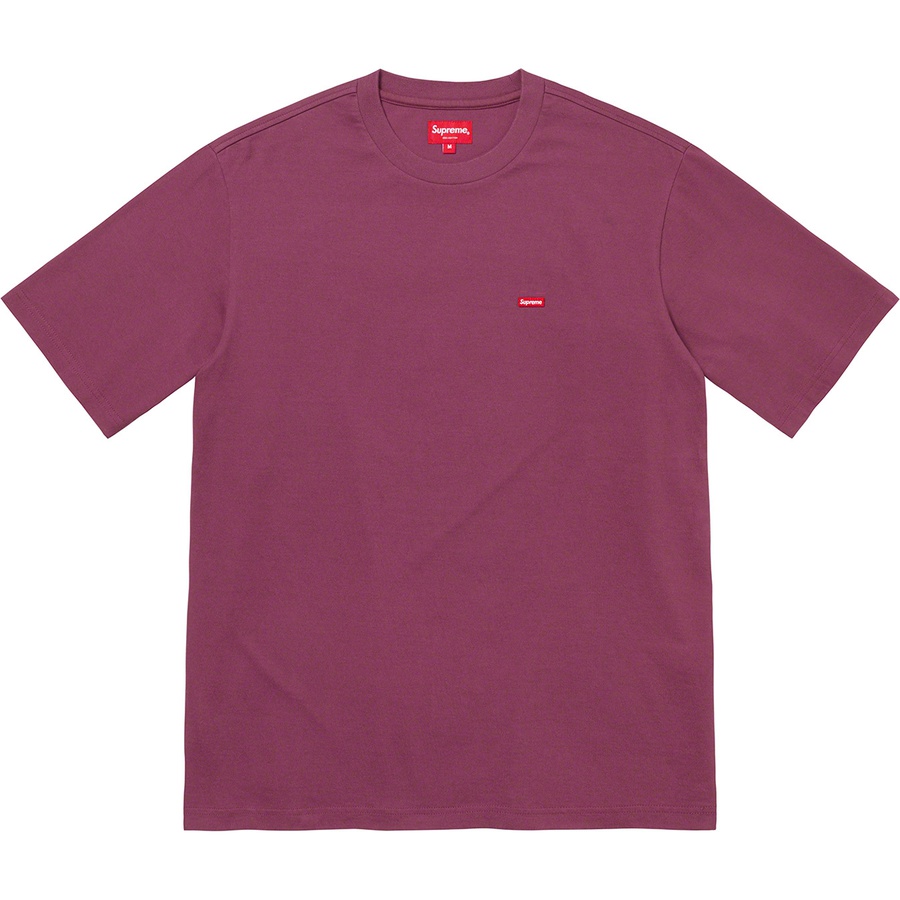 Details on Small Box Tee Plum from fall winter
                                                    2021 (Price is $58)