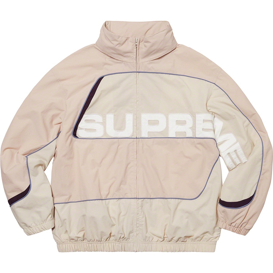 Details on S Paneled Track Jacket Dusty Pink from fall winter 2021 (Price is $168)