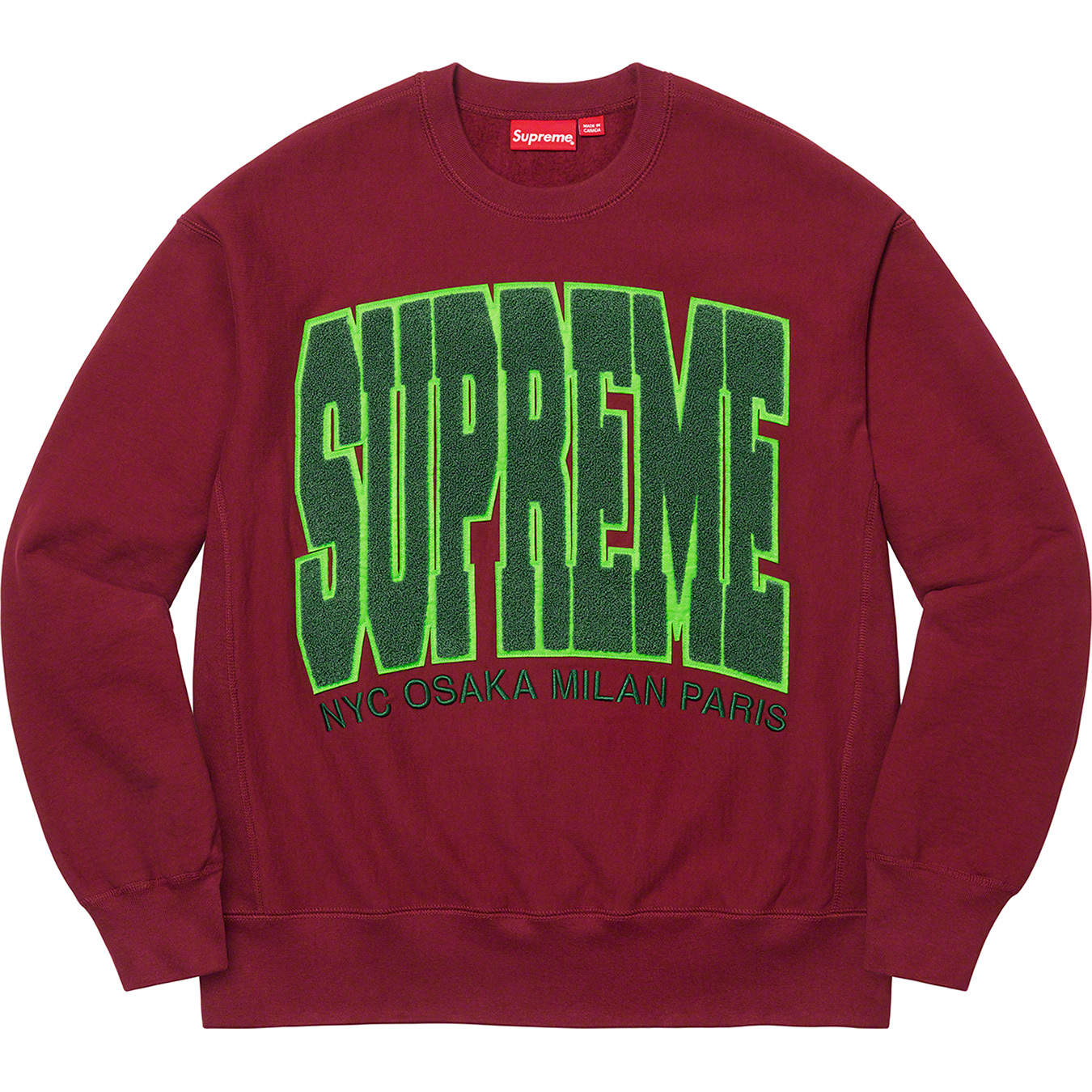 Supreme Cities Arc crew-neck Sweatshirt - Farfetch