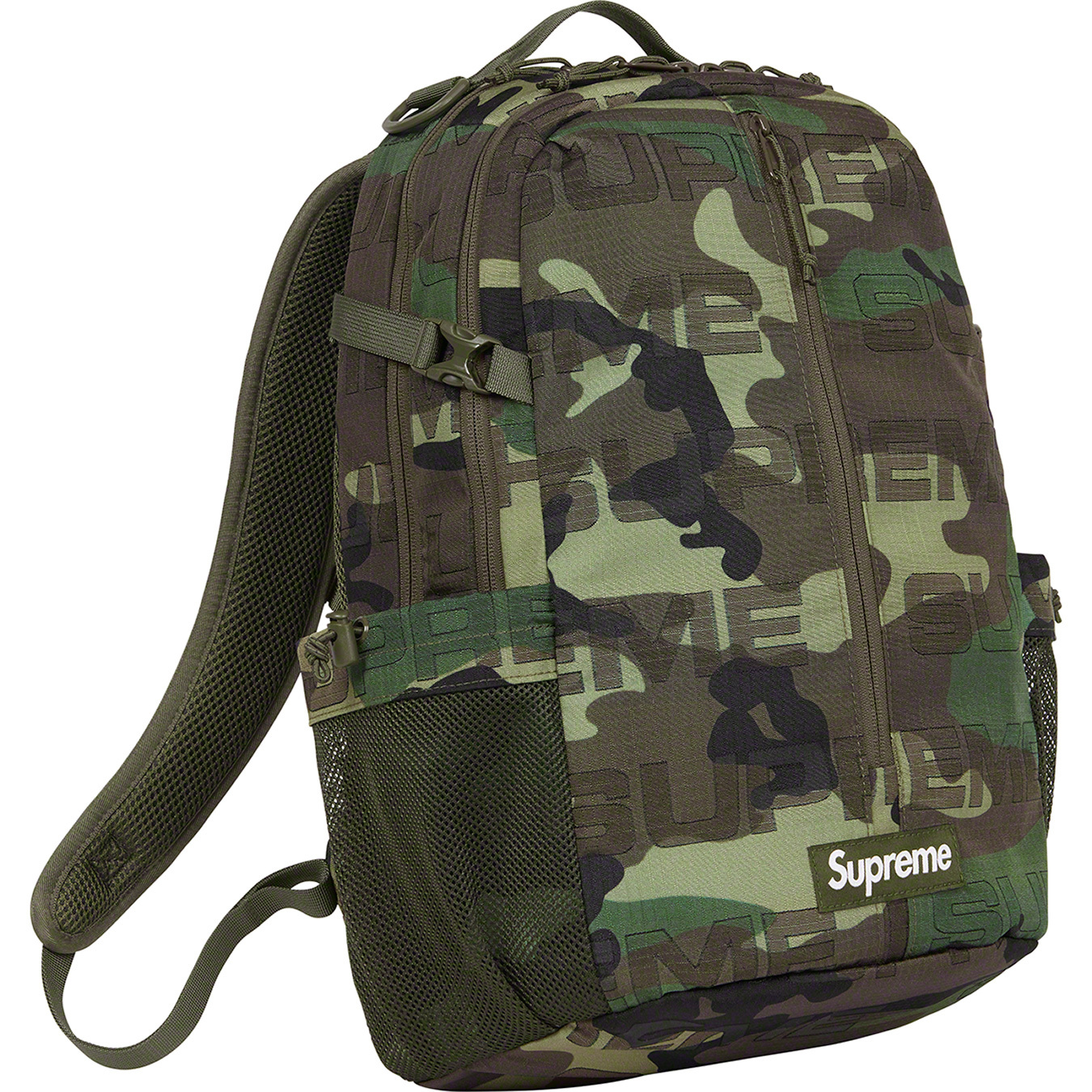 Supreme Backpack FW 21 - Woodland Camo