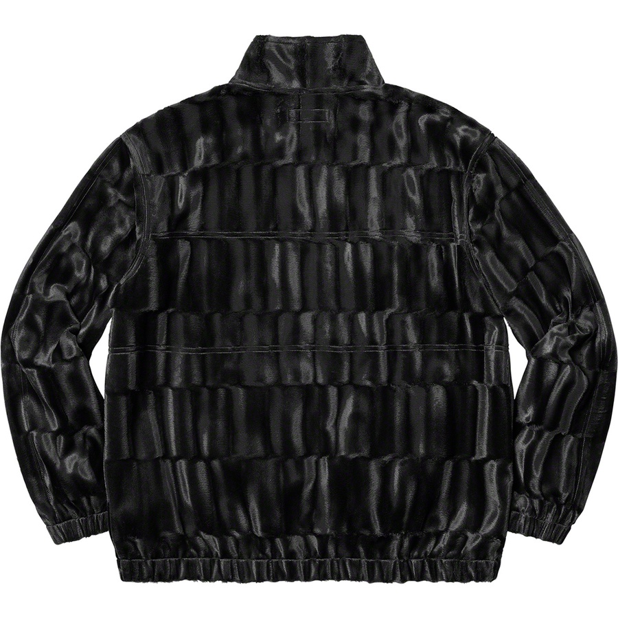 Details on Velour Track Jacket Black from fall winter
                                                    2021 (Price is $138)