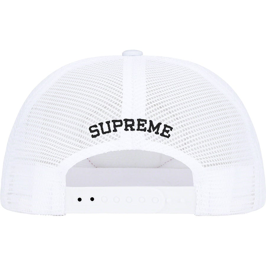 Supreme Authorized Mesh Back 5-Panel (FW21) - White - $42
