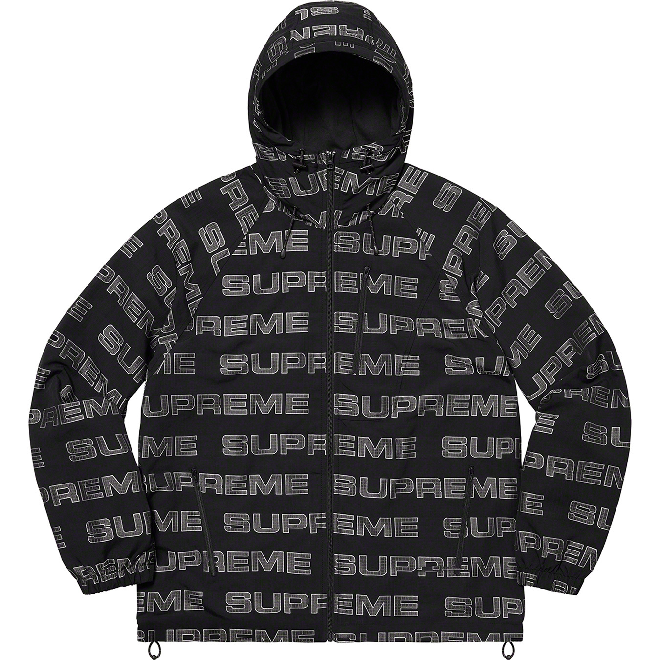 Logo Ripstop Hooded Track Jacket - Supreme Community