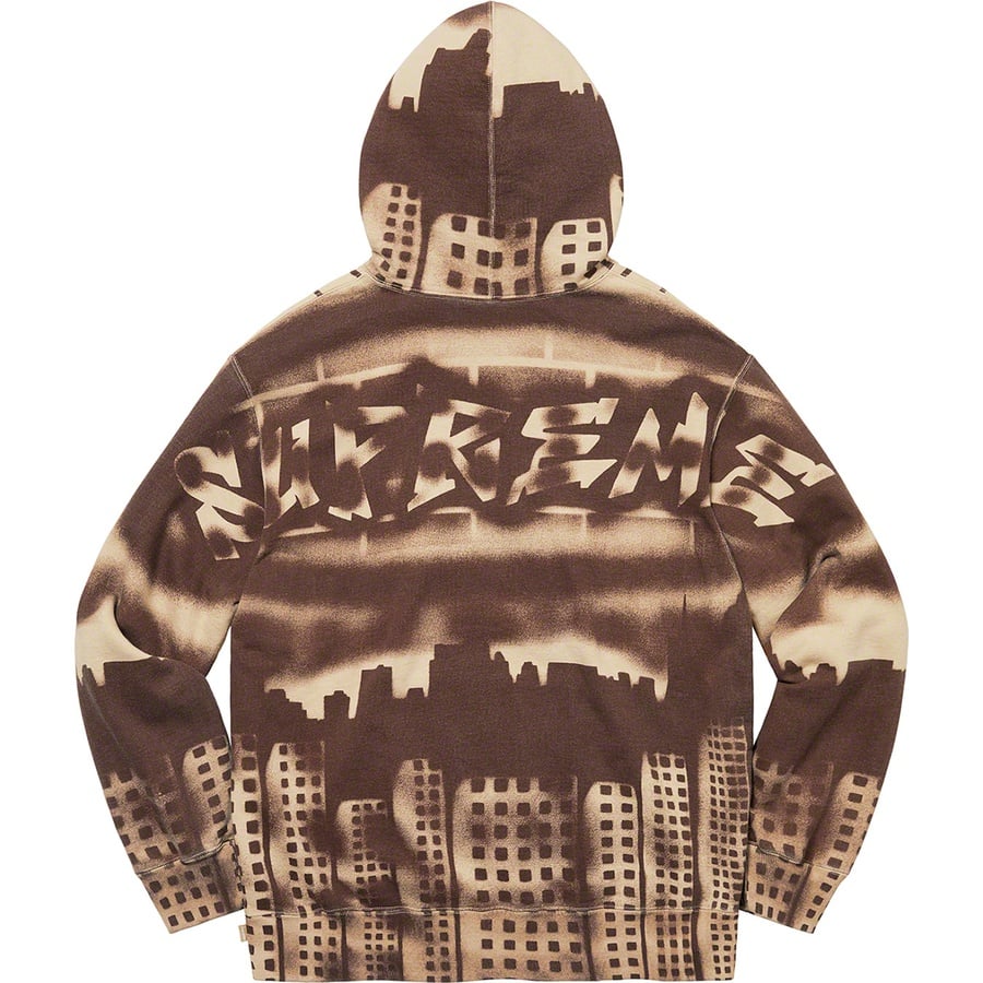 Details on Supreme New York Yankees™Airbrush Hooded Sweatshirt Clay from fall winter
                                                    2021 (Price is $198)