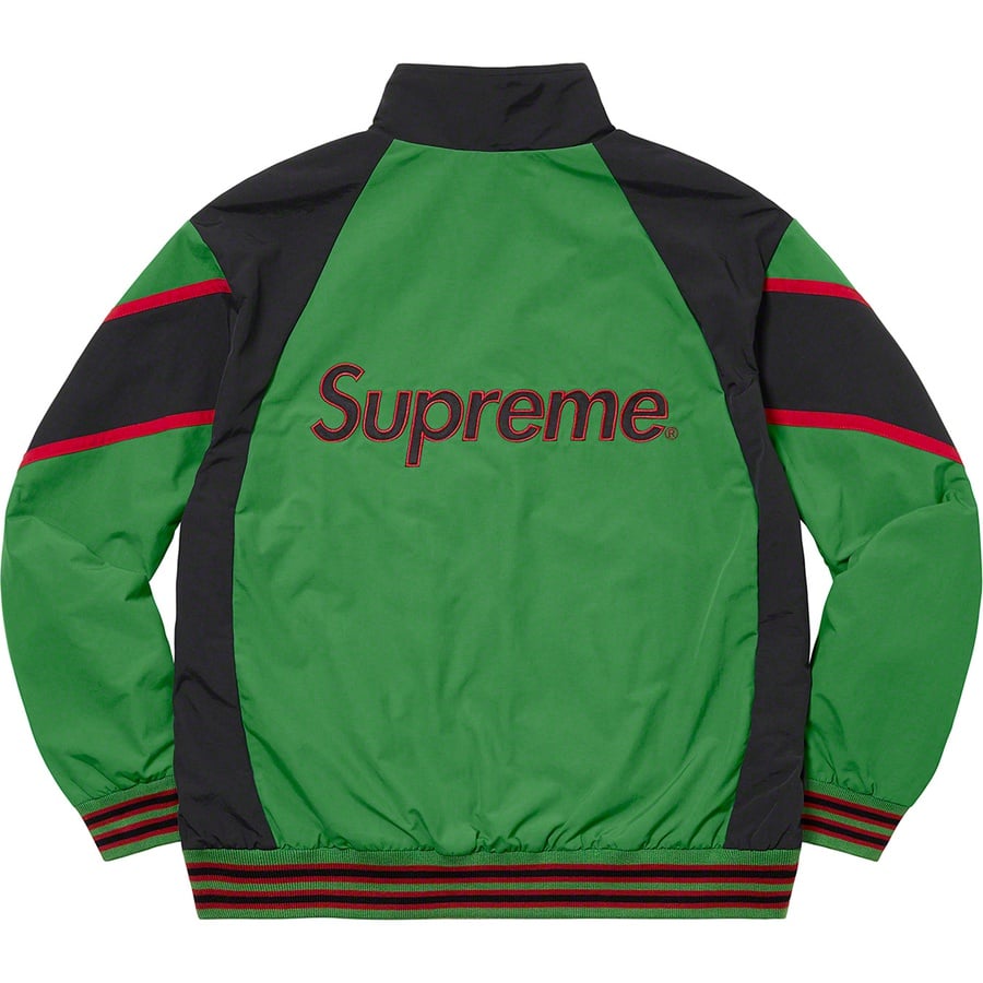 Details on Supreme New York Yankees™Track Jacket Green from fall winter
                                                    2021 (Price is $188)