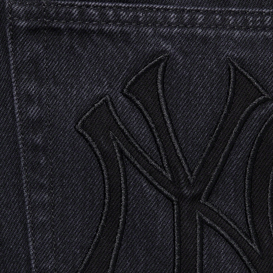 Details on Supreme New York Yankees™Regular Jean Washed Black from fall winter
                                                    2021 (Price is $198)