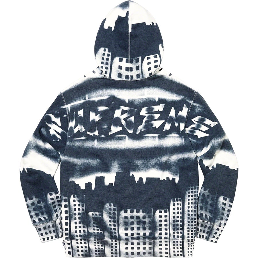 Details on Supreme New York Yankees™Airbrush Hooded Sweatshirt White from fall winter
                                                    2021 (Price is $198)