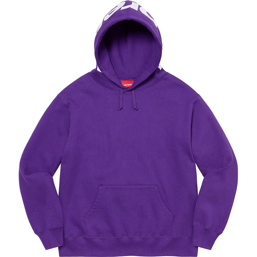 Details on Contrast Hooded Sweatshirt Purple from fall winter
                                                    2021 (Price is $158)