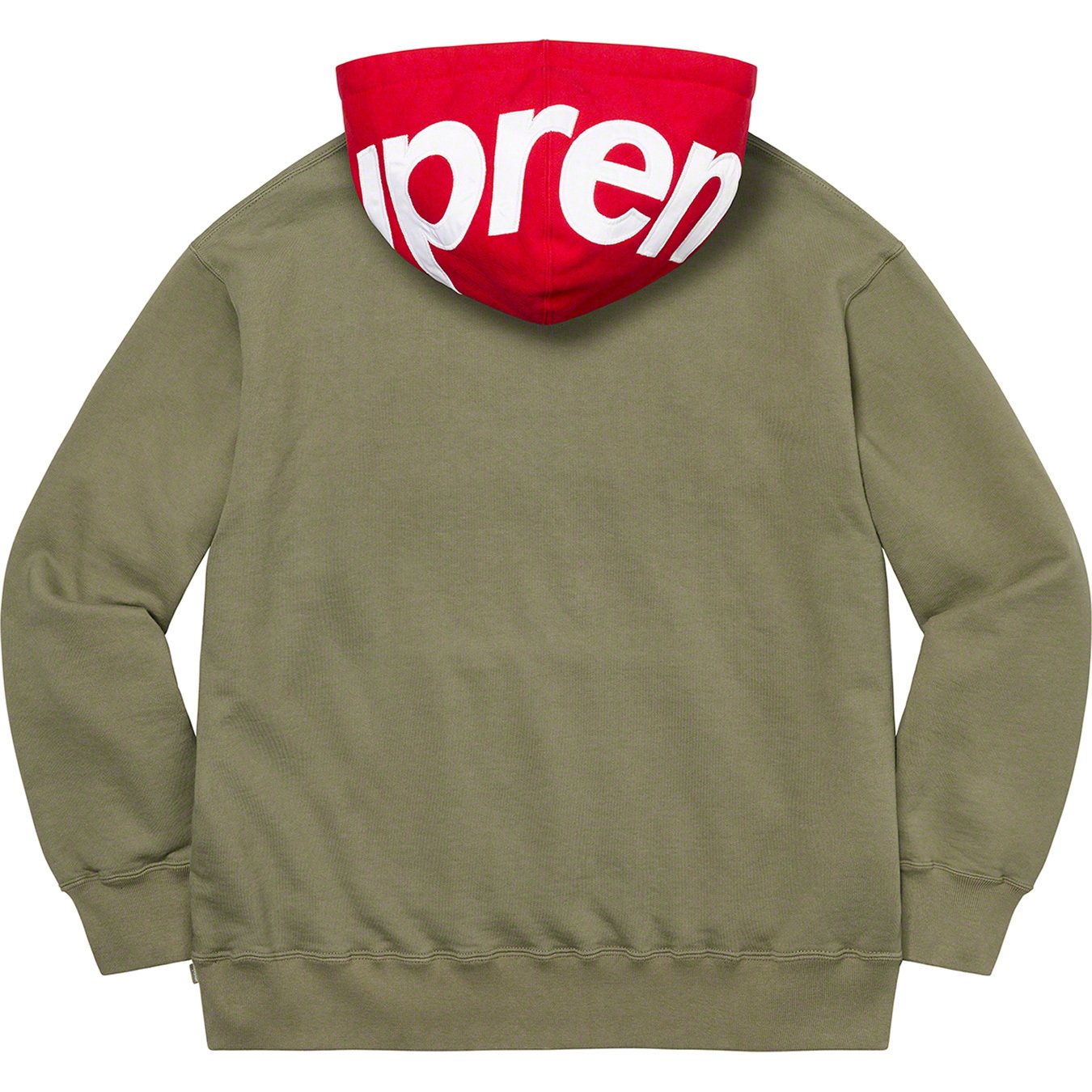 Supreme Contrast Hooded Sweatshirt