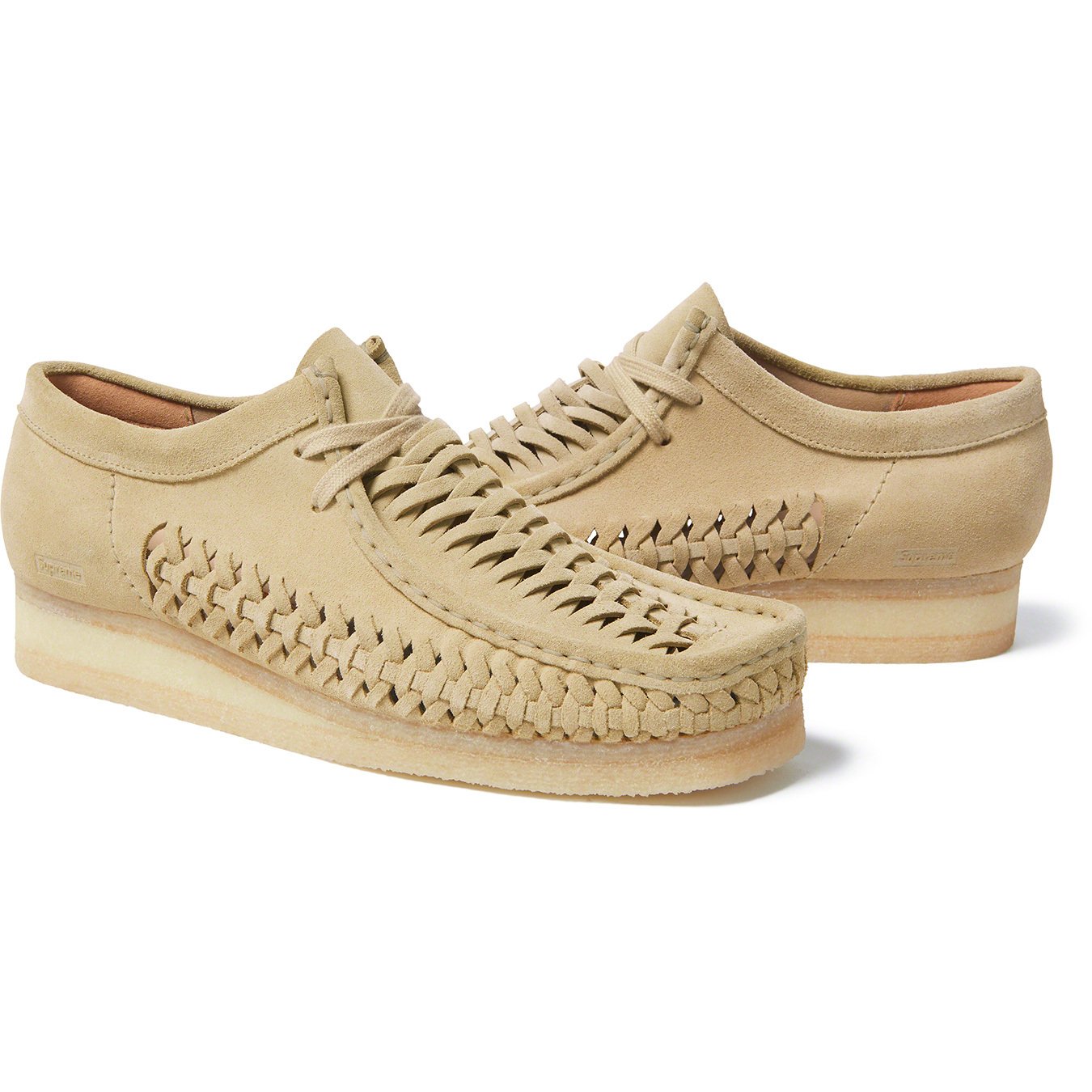 Supreme Clarks Woven Wallabee