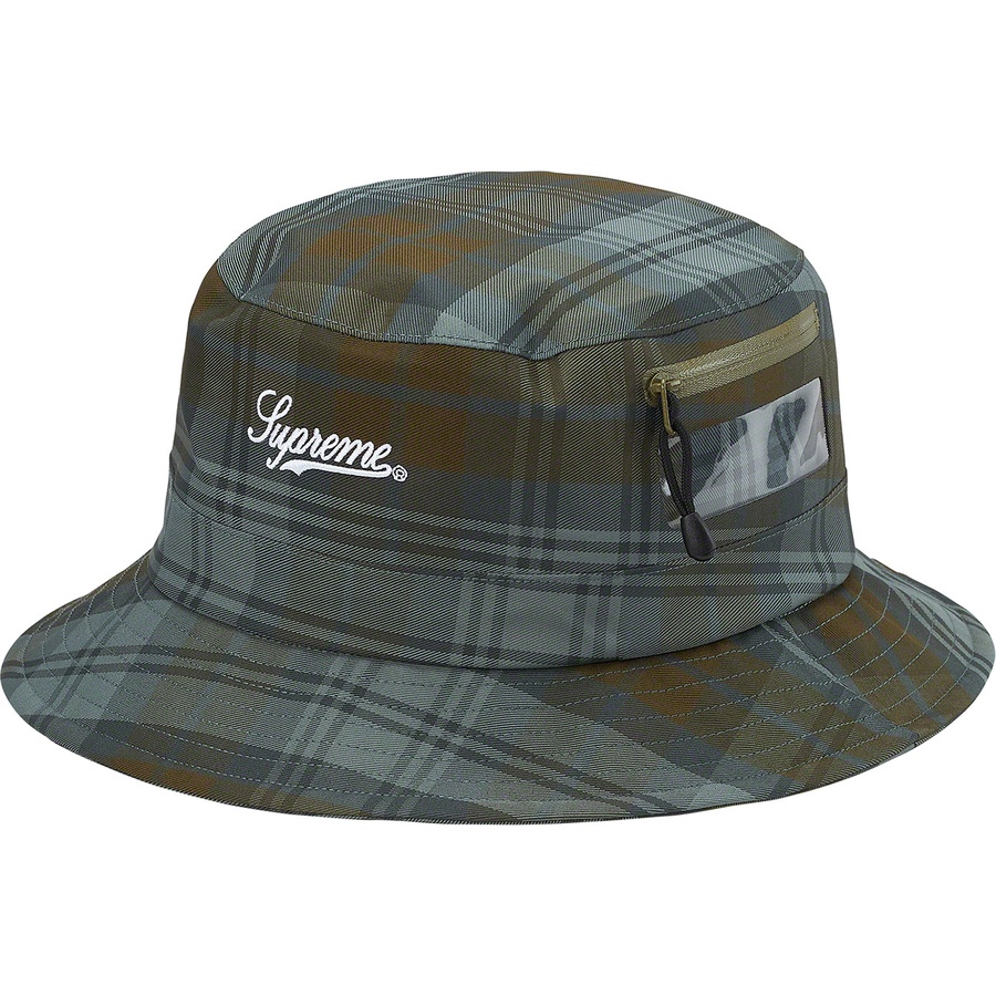 Details on GORE-TEX Tech Crusher Olive Plaid from fall winter
                                                    2021 (Price is $60)