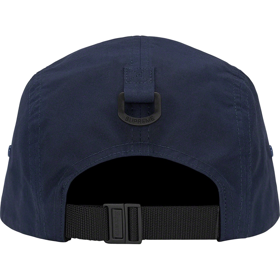 Details on Waxed Cotton Camp Cap Navy from fall winter
                                                    2021 (Price is $48)