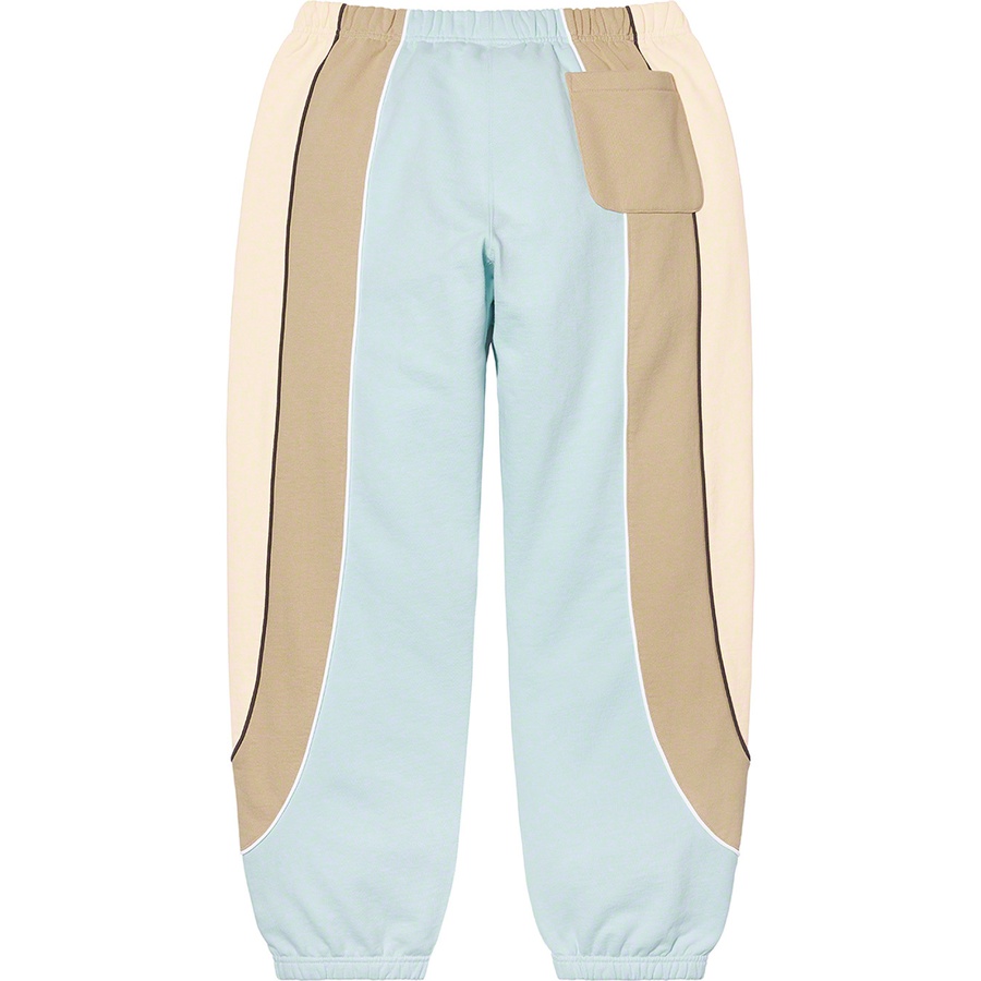 Details on Track Paneled Sweatpant Pale Blue from fall winter
                                                    2021 (Price is $148)