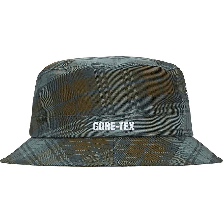 Details on GORE-TEX Tech Crusher Olive Plaid from fall winter
                                                    2021 (Price is $60)