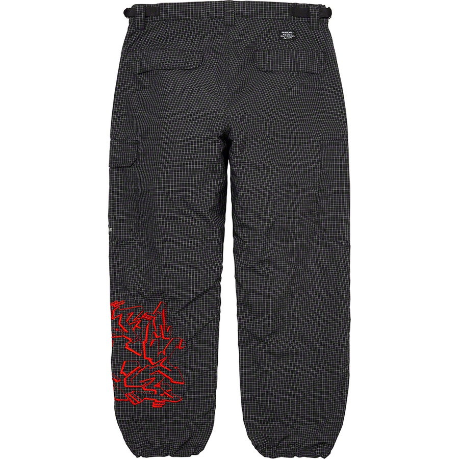 Details on Support Unit Nylon Ripstop Pant Black from fall winter 2021 (Price is $138)