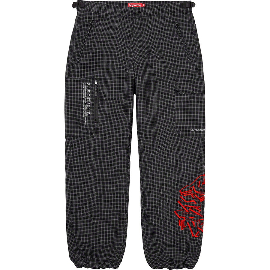 Details on Support Unit Nylon Ripstop Pant Black from fall winter
                                                    2021 (Price is $138)