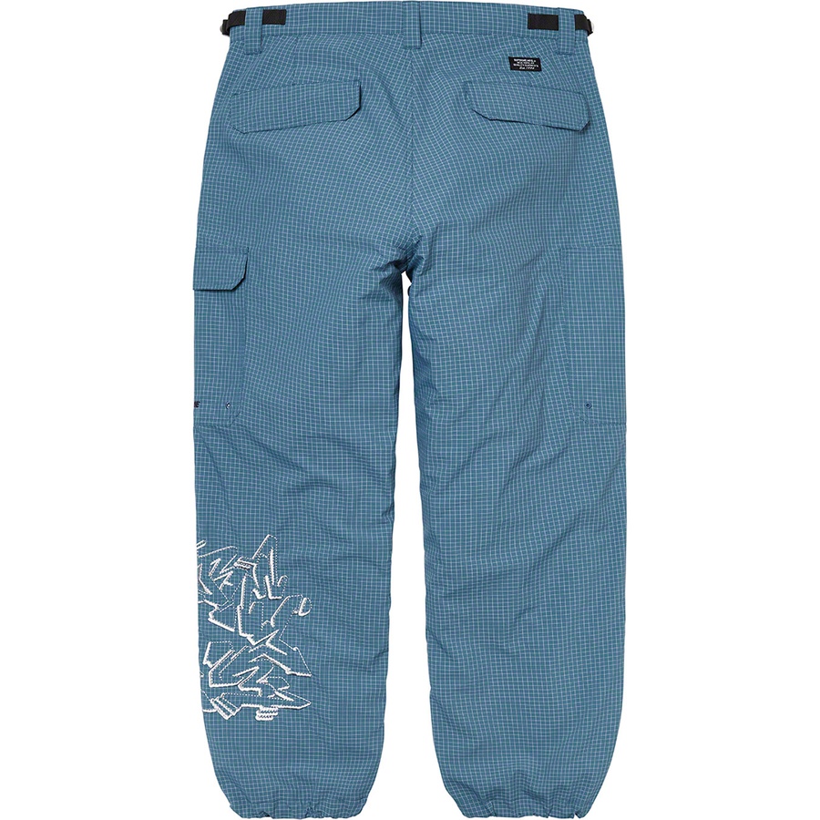 Details on Support Unit Nylon Ripstop Pant Teal from fall winter 2021 (Price is $138)