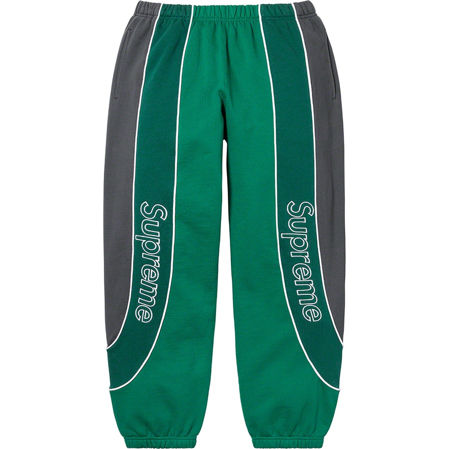 Details on Track Paneled Sweatpant Light Pine from fall winter
                                                    2021 (Price is $148)