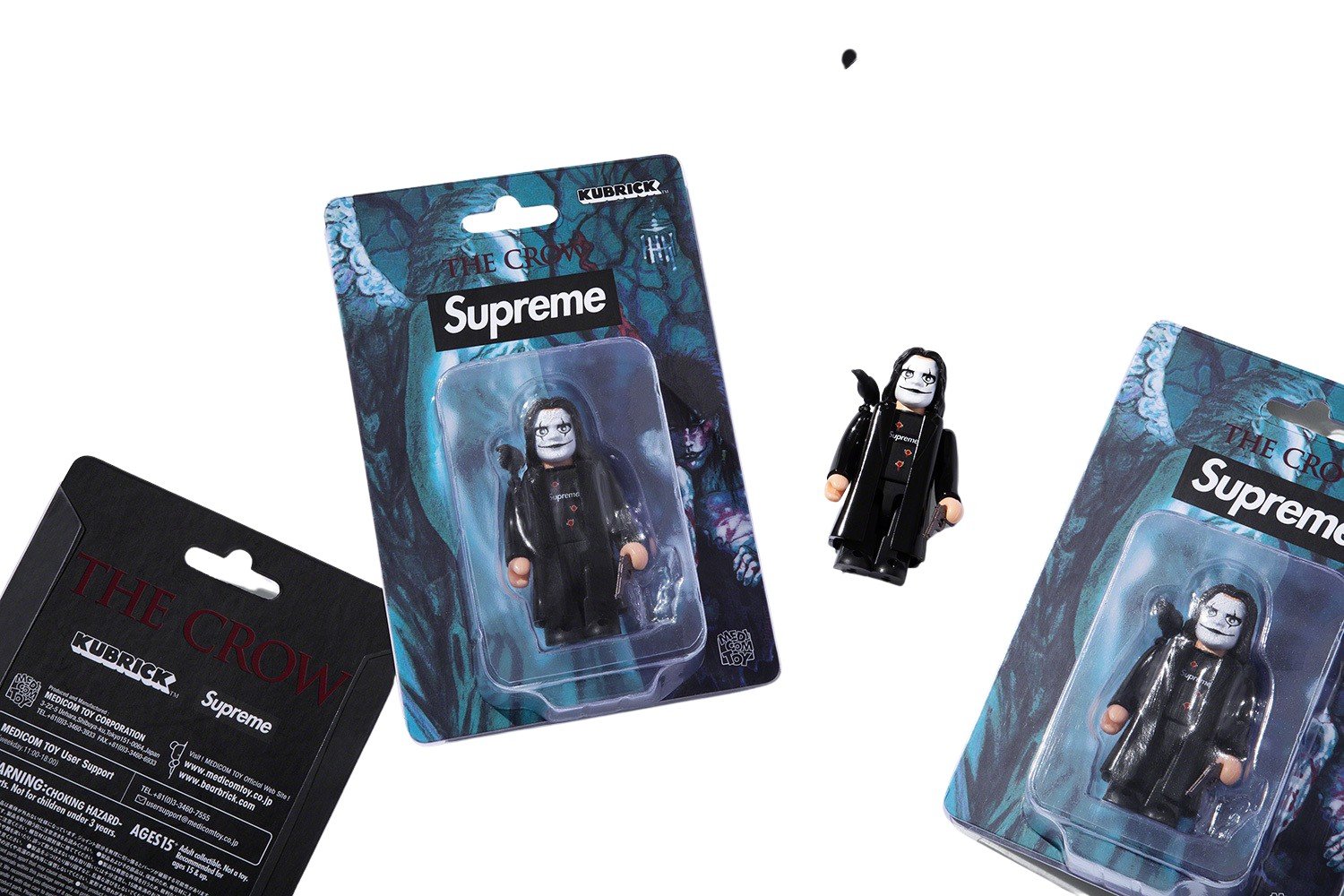 Supreme / The Crow KUBRICK 100% 