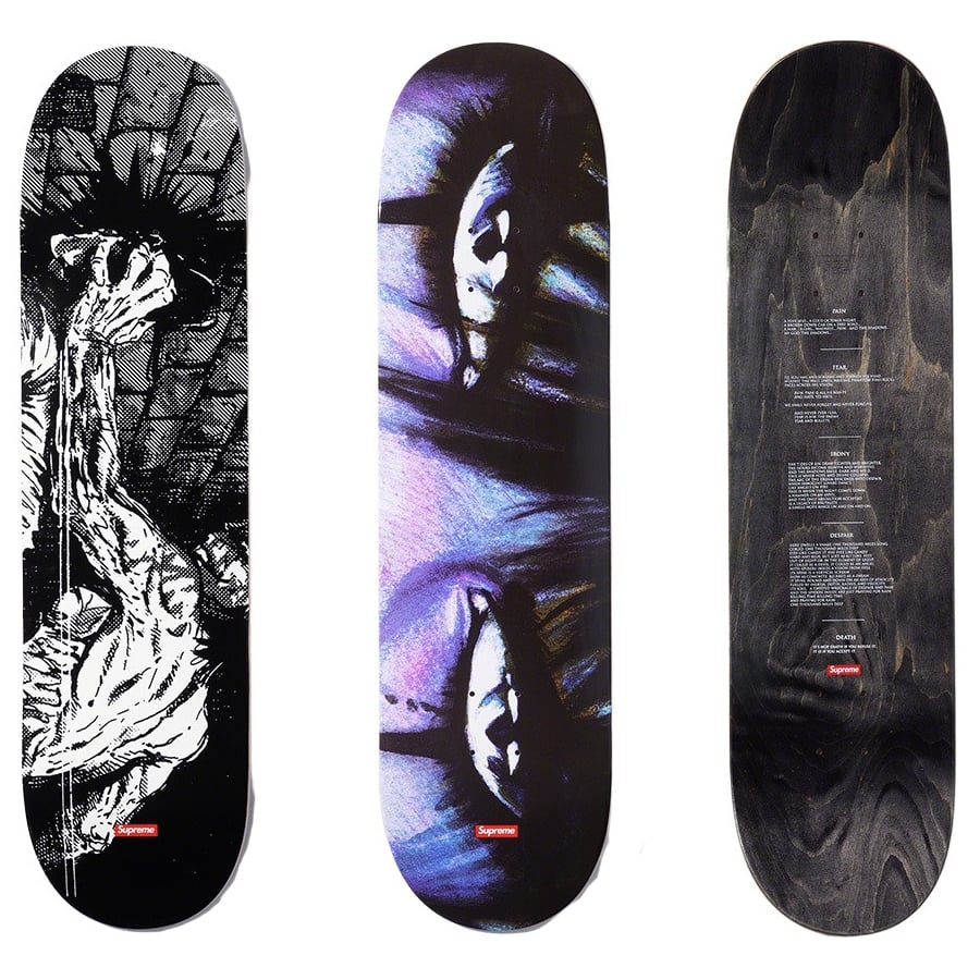 Supreme Supreme The Crow Skateboard released during fall winter 21 season