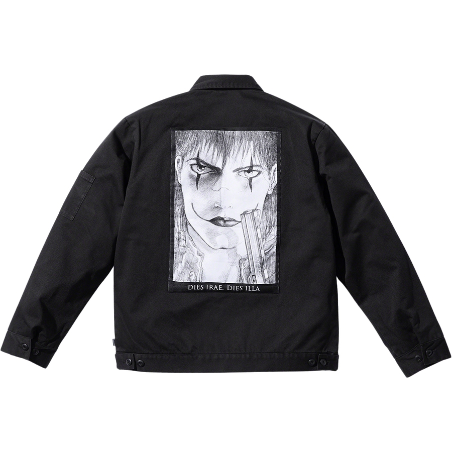 Details on Supreme The Crow Work Jacket  from fall winter 2021 (Price is $238)