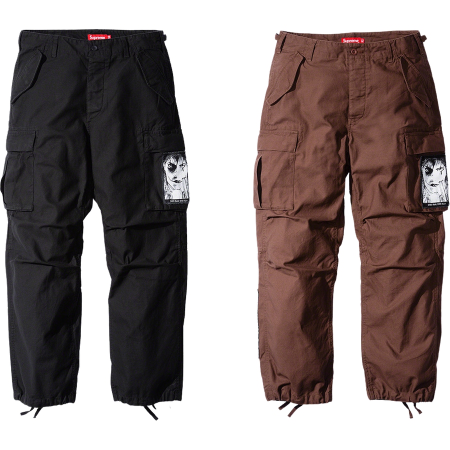 Details on Supreme The Crow Cargo Pant from fall winter
                                            2021 (Price is $198)