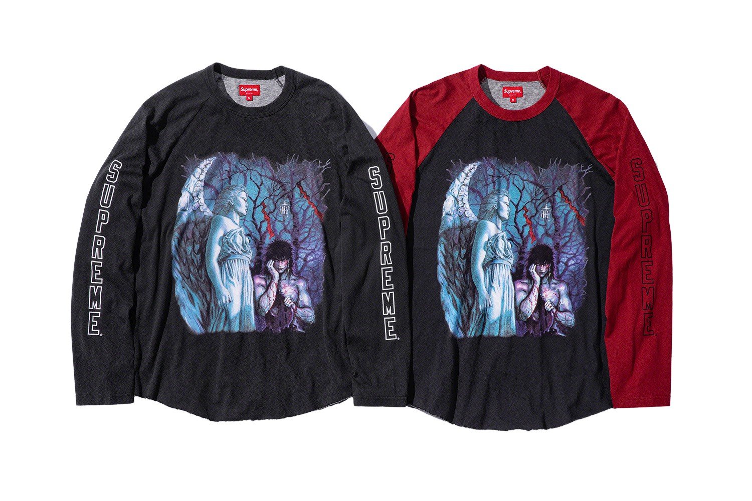 The Crow Raglan L S Top - fall winter 2021 - Supreme