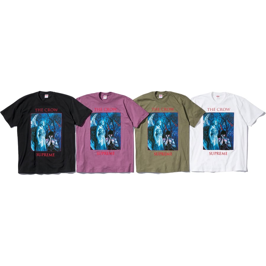 Supreme Supreme The Crow Tee released during fall winter 21 season