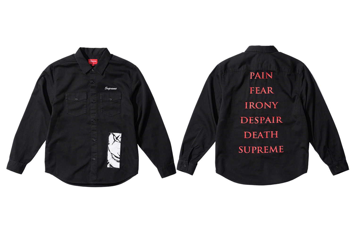 気軽にコメントくださいSupreme The Crow Work Shirt