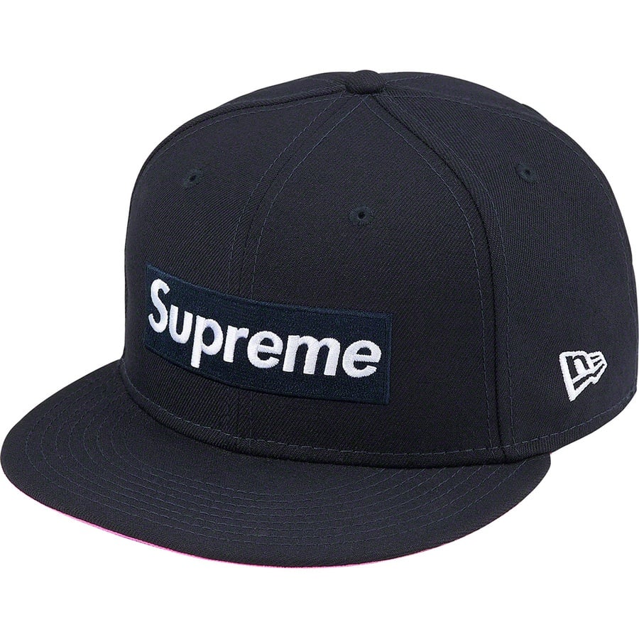 Details on No Comp Box Logo New Era Navy from fall winter
                                                    2021 (Price is $48)