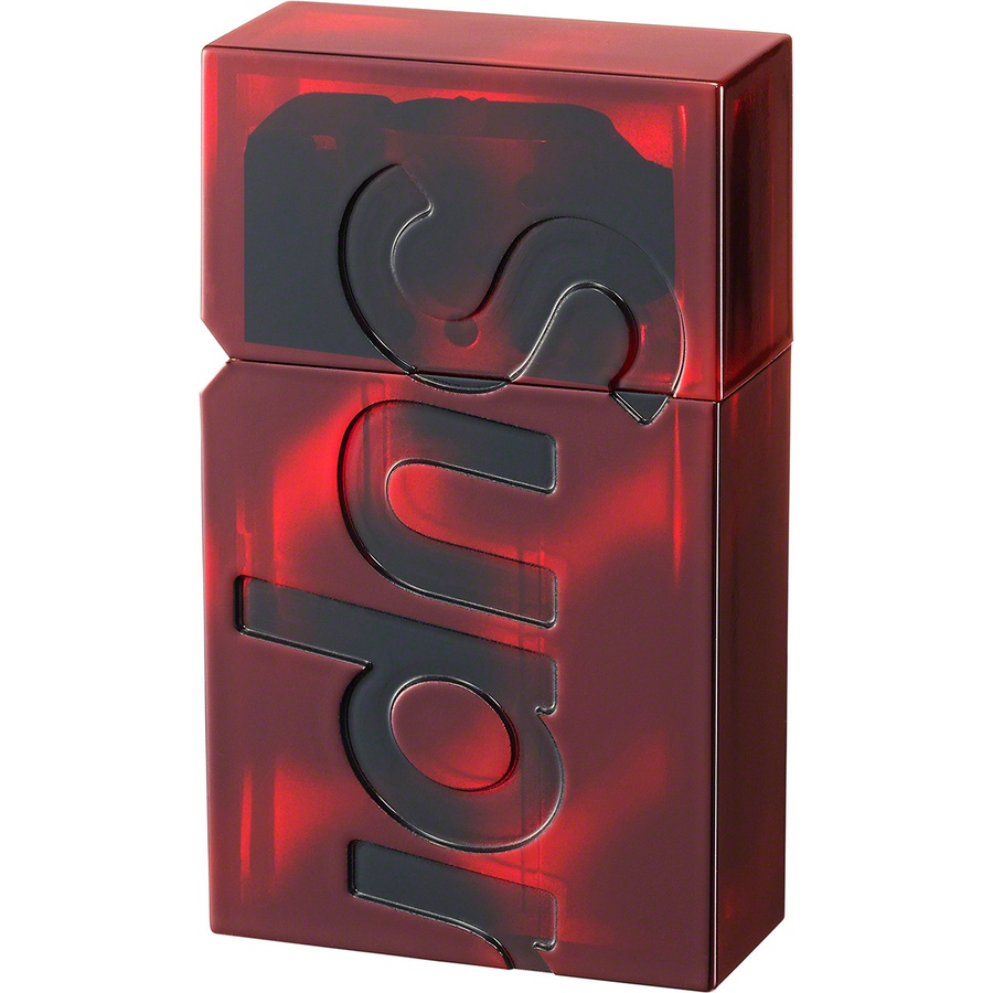 Details on Supreme Tsubota Pearl Hard Edge Lighter Red from fall winter
                                                    2021 (Price is $48)