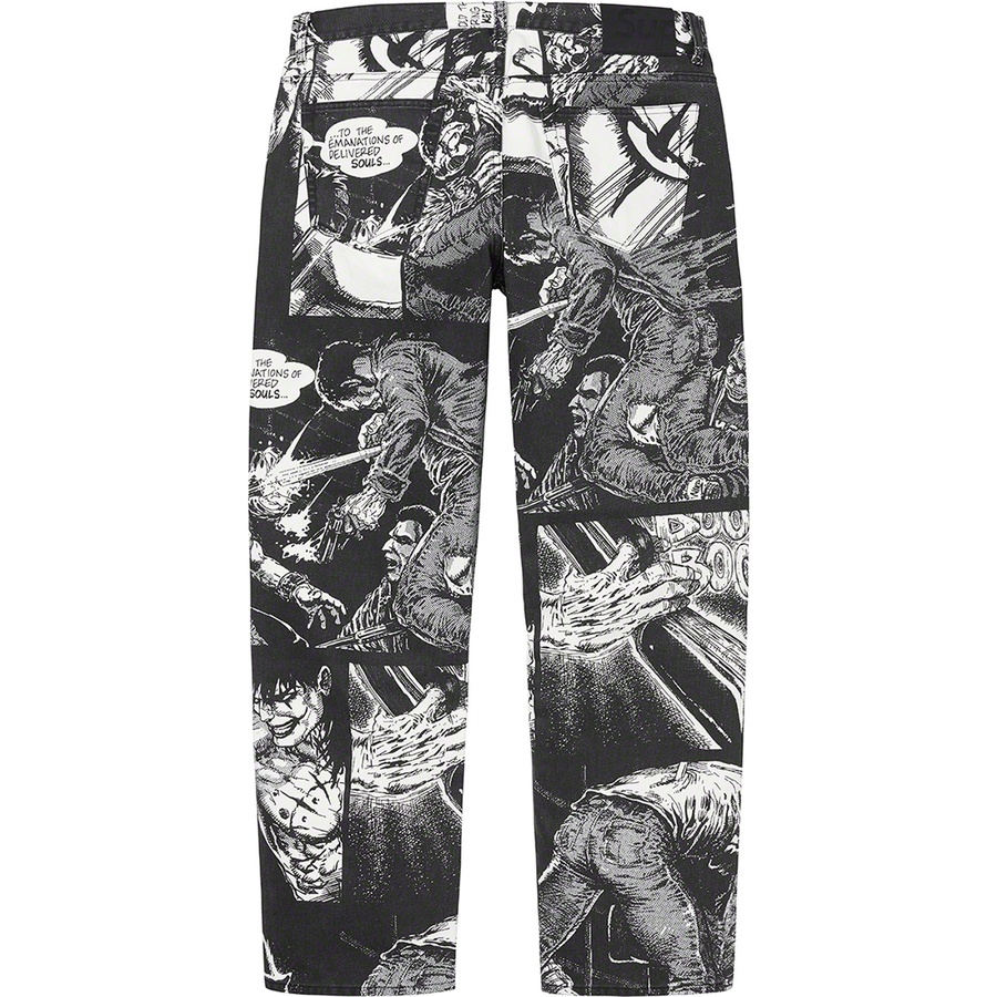 Supreme Supreme The Crow Regular Jean (FW21) - White - $168