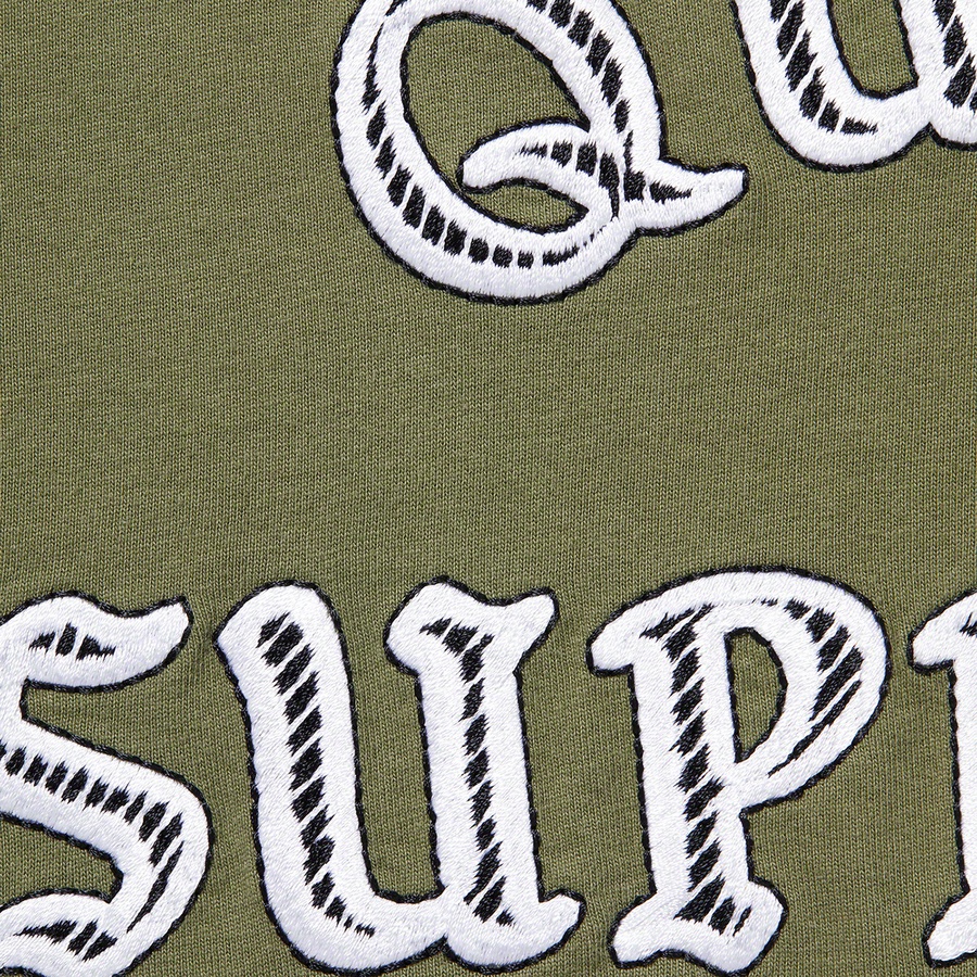Supreme Quiet Storm S S Top (FW21) - Light Olive - $88