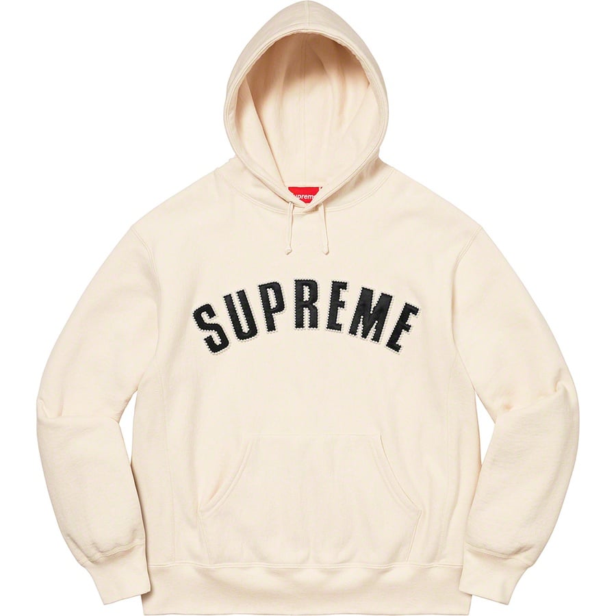 Pearl Logo Hooded Sweatshirt - fall winter 2021 - Supreme