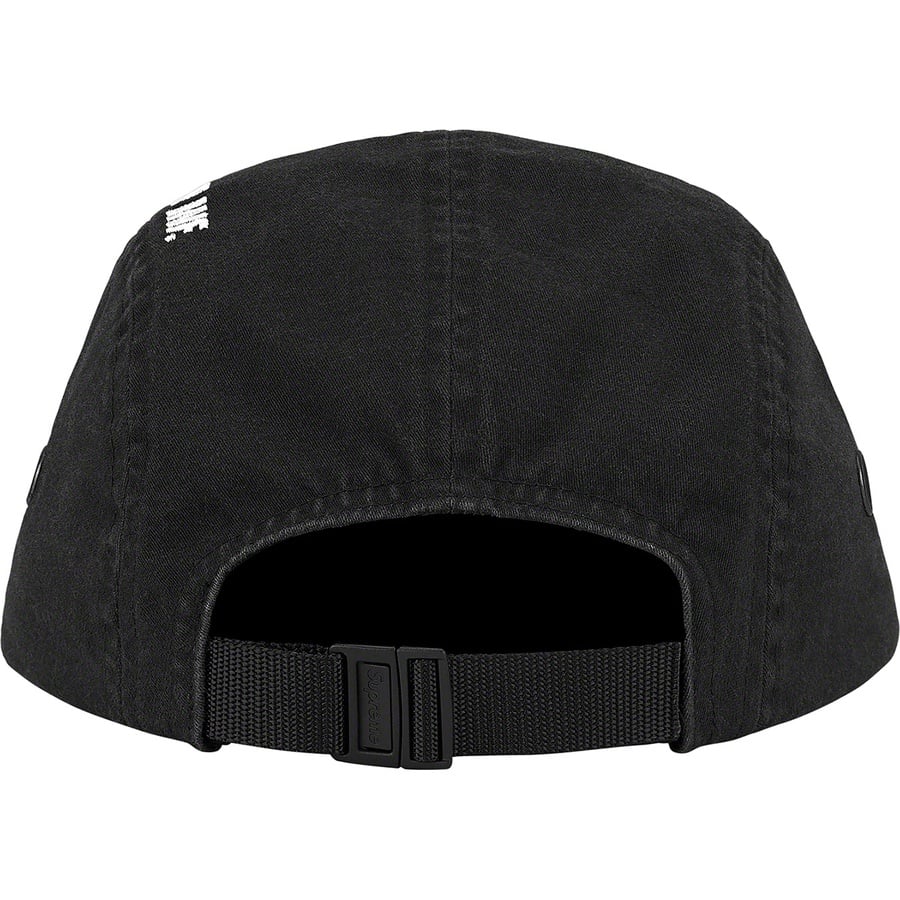 Supreme Military Camp Cap (FW21) - Black - $46
