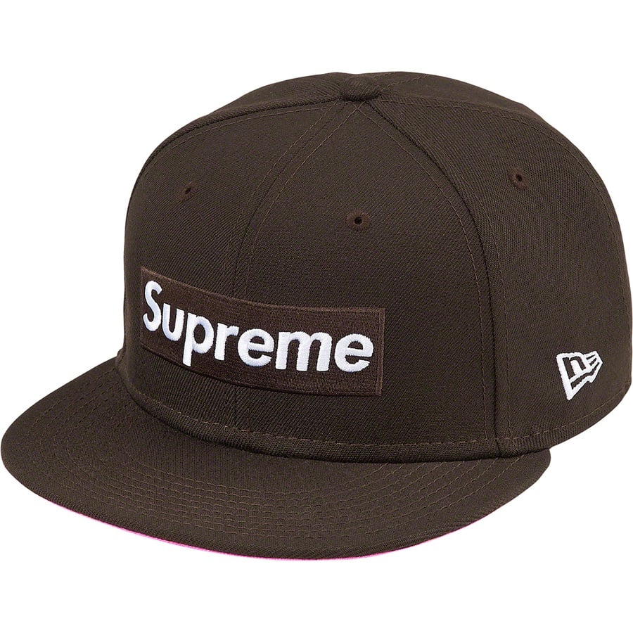 Details on No Comp Box Logo New Era Brown from fall winter
                                                    2021 (Price is $48)