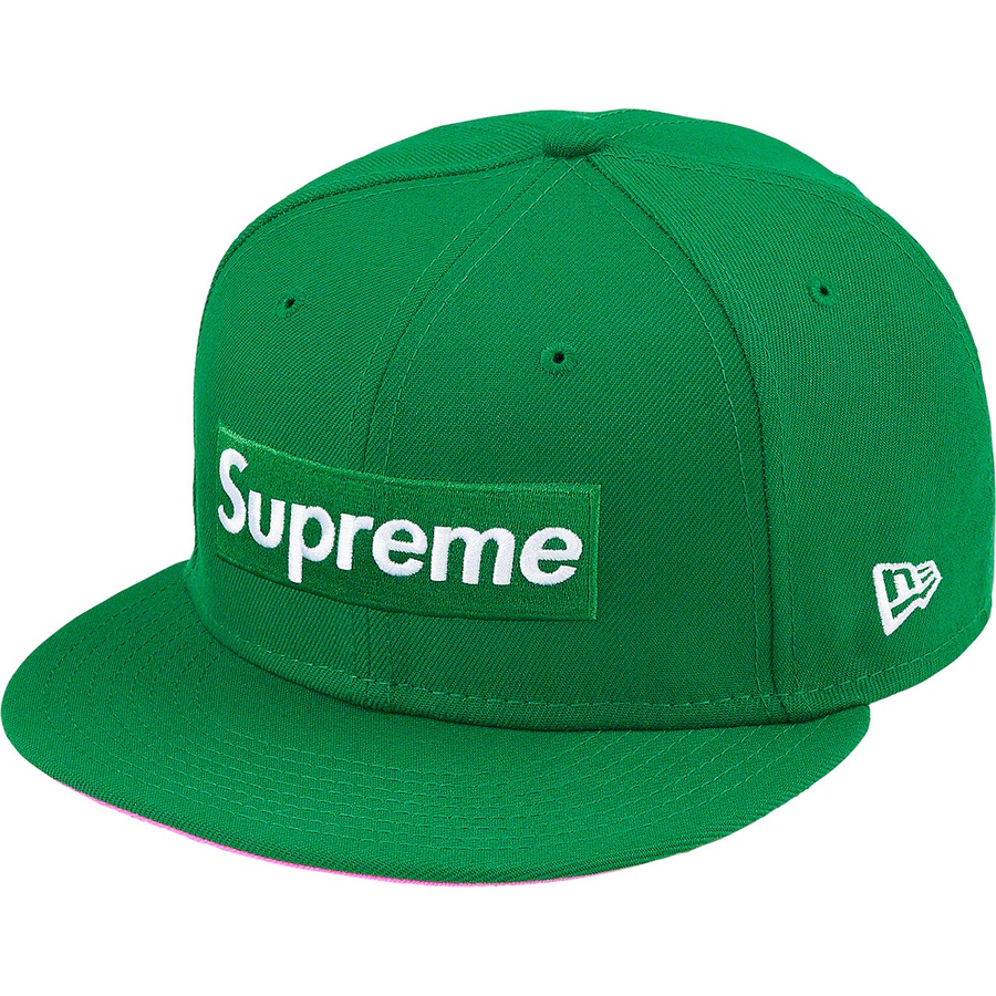 Details on No Comp Box Logo New Era Green from fall winter 2021 (Price is $48)