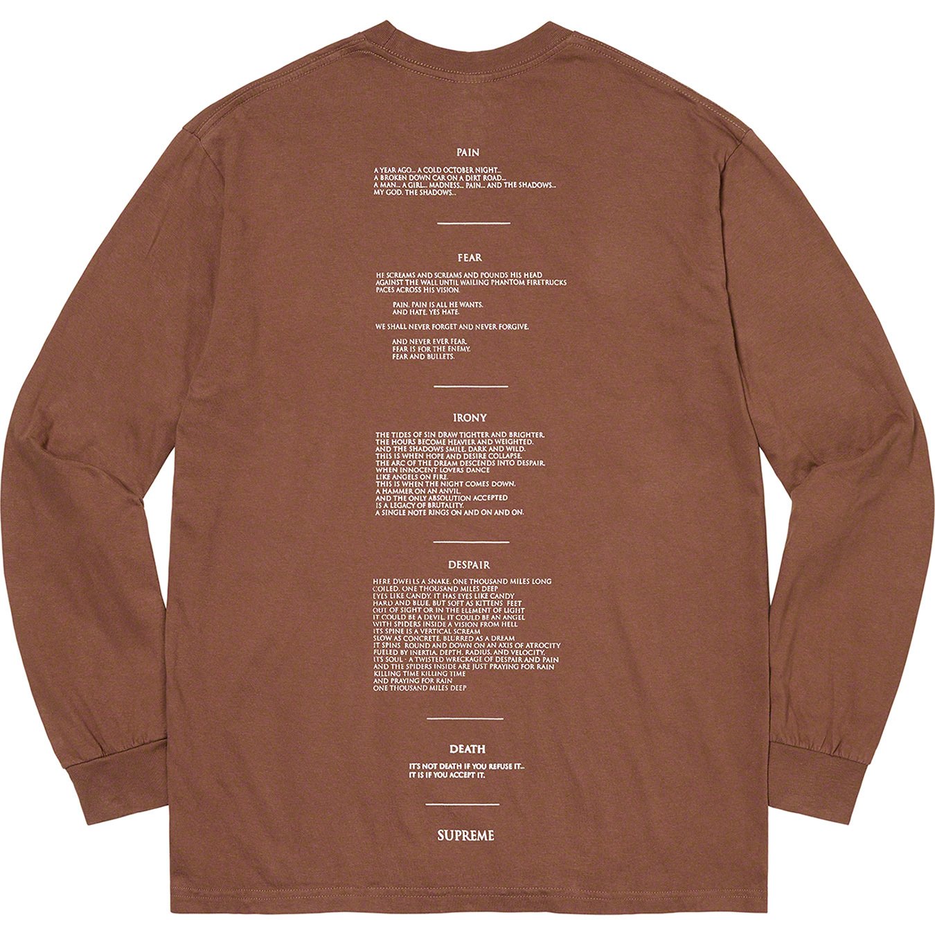 PRICE ON MY HEAD LONG SLEEVE TEE