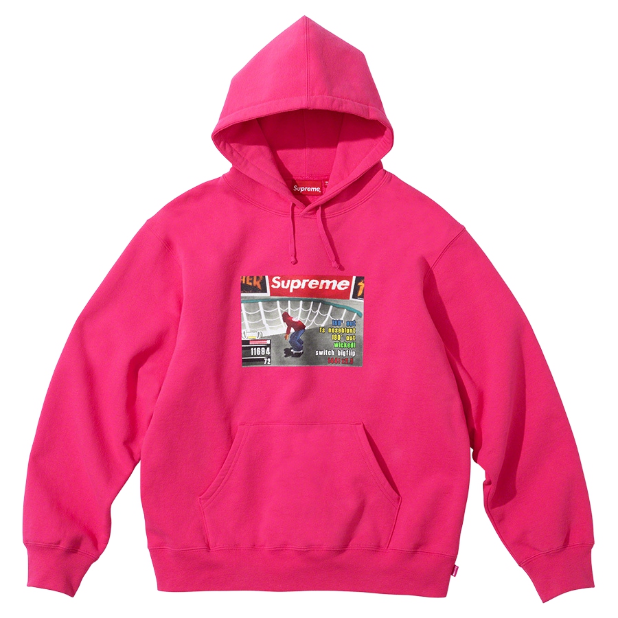 Details on Supreme Thrasher Hooded Sweatshirt  from fall winter 2021 (Price is $168)