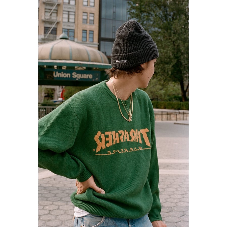 Supreme シュプリーム 21FW Thrasher Sweater