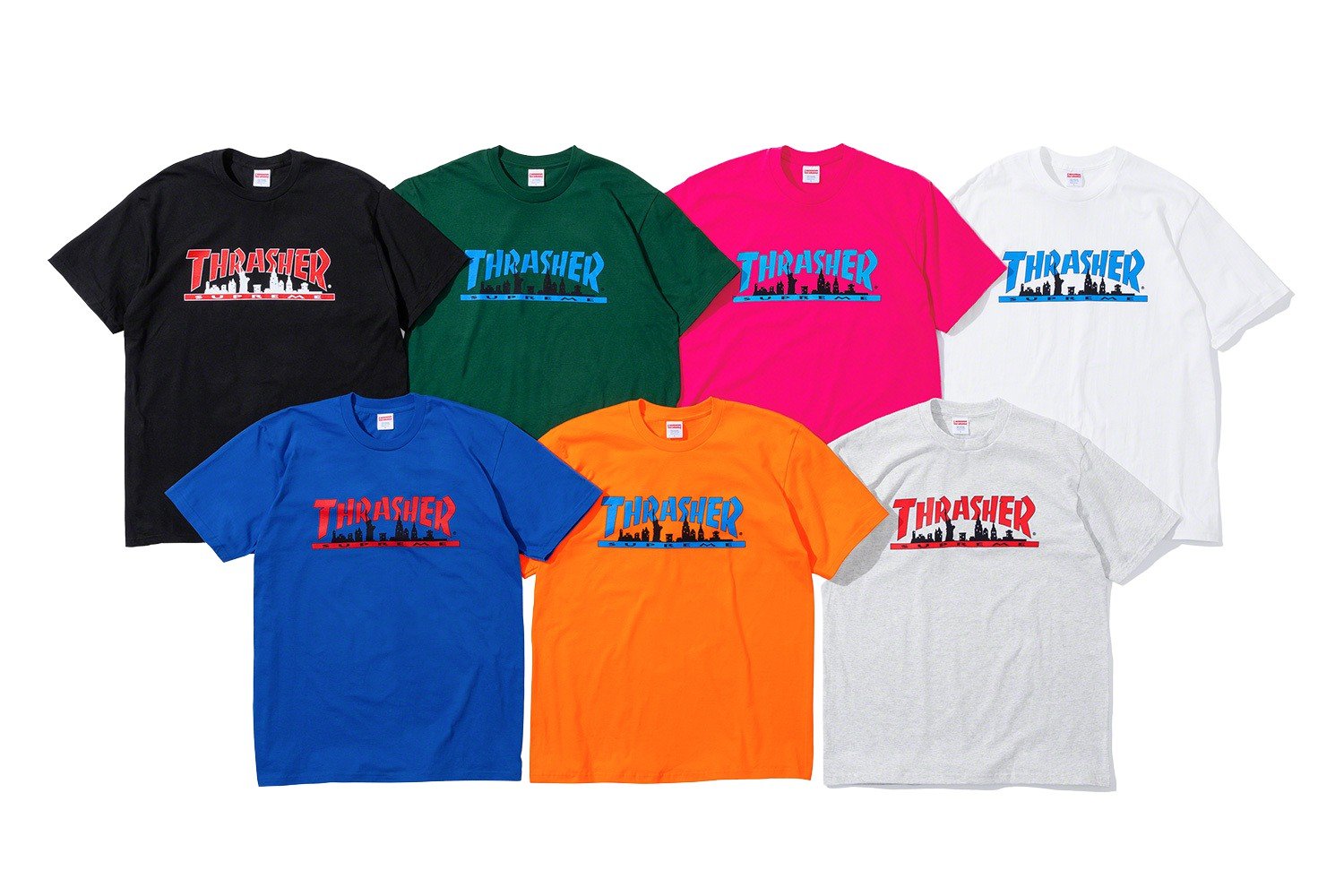 Thrasher Skyline Tee - fall winter 2021 - Supreme