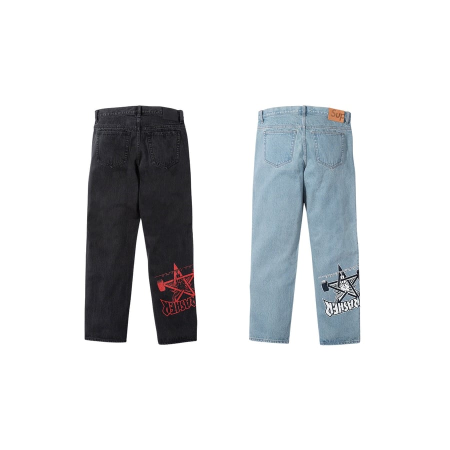 Details on Supreme Thrasher Regular Jean from fall winter 2021 (Price is $168)