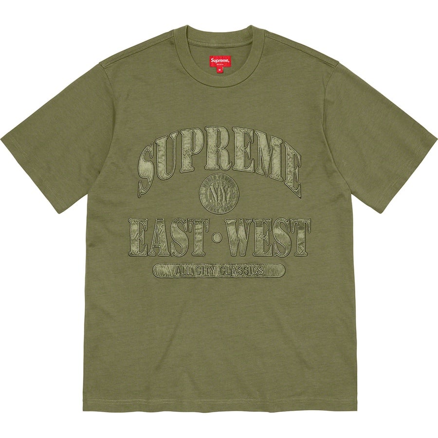 Details on East West S S Top Olive from fall winter
                                                    2021 (Price is $88)