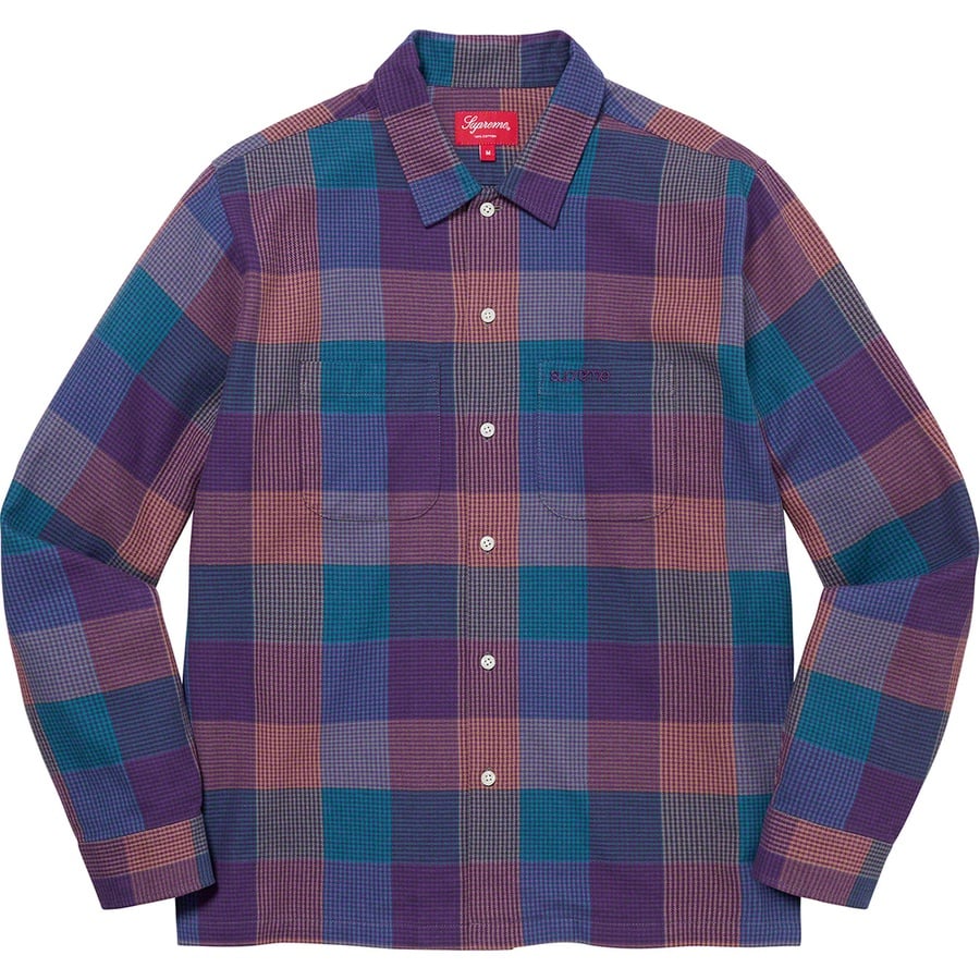 Details on Plaid Flannel Shirt Multicolor from fall winter 2021 (Price is $128)