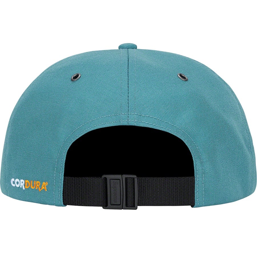 Details on Cordura Teflon Label 6-Panel Teal from fall winter
                                                    2021 (Price is $48)