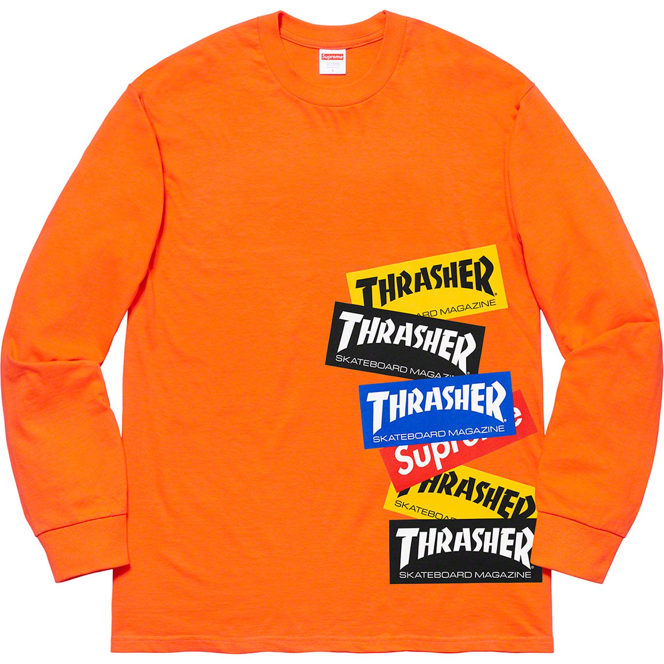 カラーグリーンSupreme Thrasher Multi Logo L/S Tee